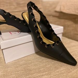 Whipstitch Slingback by EY Boutique